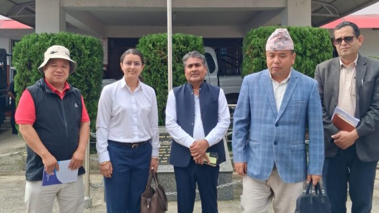 माई नगरपालिकाद्वारा २० लाख ७५ हजार सहयोग