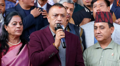 ‘इतिहासको ब्याज खाएर होइन, कर्म बदलेर नयाँ इतिहास रच्छौँ’: सभापति थापा